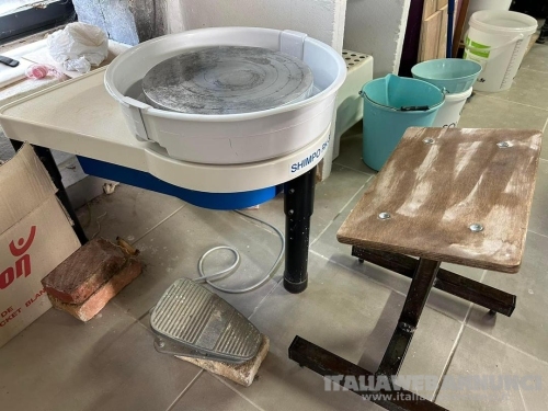 vendo il mio forno in ceramica ROHDE KE 200 N e un tornio shimpo rk3E