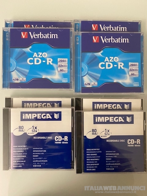 DVD-RW + DVD-R + CD-R NUOVI