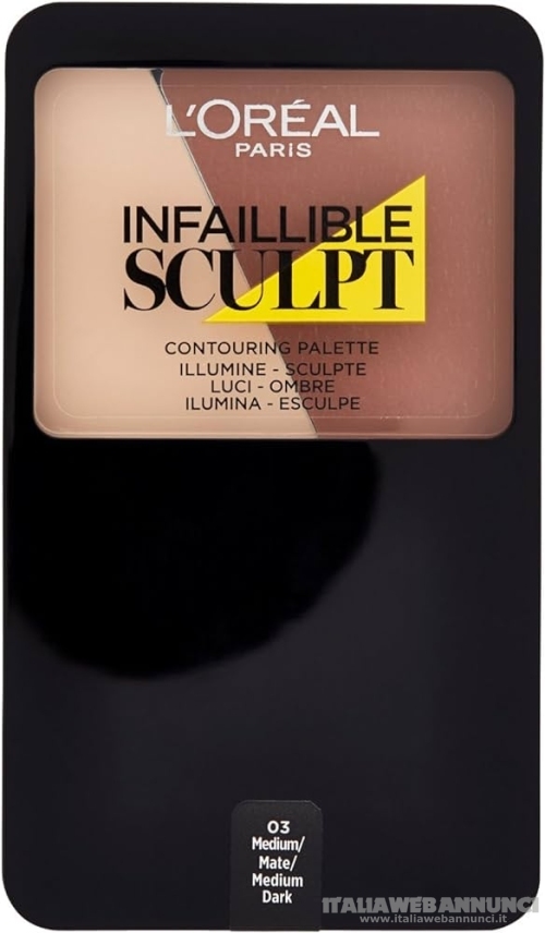 Loreal Infallible Sculpt Palette 03 Medium