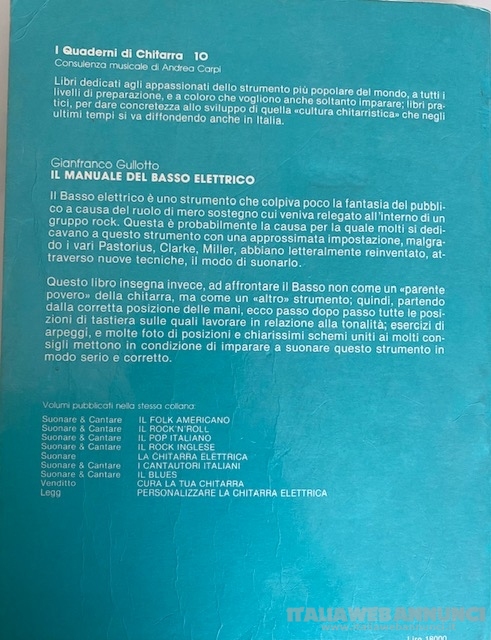 il manuale del basso elettrico